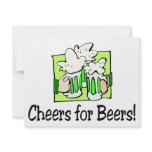 Cheers For Beers St Patty Day invitations