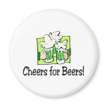 Cheers For Beers St Patty Day magnets