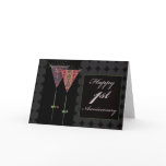 Cheers - Happy 1st Anniversary Cards