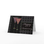 Cheers - Happy Anniversary Greeting Card
