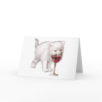 Cheers Kitten Card