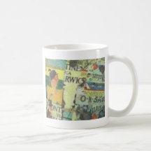Cheers (retro poly) mugs