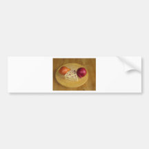 Cheese and onion bumper stickers