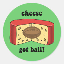 cheese got ball stickers
