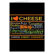 Cheese Lovers Card