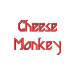 Cheese Monkey embroidered shirts