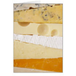 Cheese Slices Greeting Cards