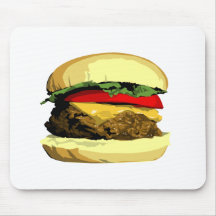 Cheeseburger Mousepads