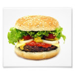 Cheeseburger photography