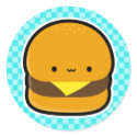 Cheeseburger Stickers