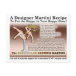 Cheesecake Brownie Martini Recipe Postcard