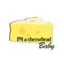 cheesehead baby t-shirts