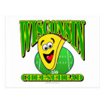 CheeseHead Cartoon 2 Post Card