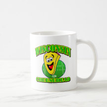CheeseHead Cartoon Mug