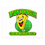 CheeseHead Cartoon Postcards