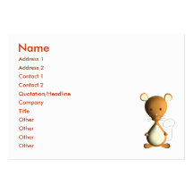 Cheesy Little Mouse Business Card