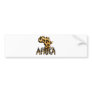 Cheetah Africa Bumper Stickers