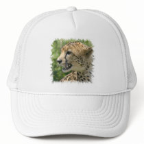 Cheetah Attack Baseball Hat