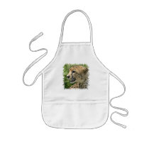 Cheetah Attack Children's Apron