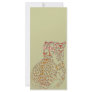 Cheetah 'Big Cat' Spirit Design Rack Cards