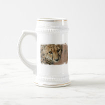 Cheetah Cat Beer Stein Mugs