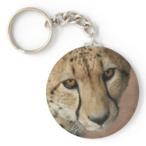 Cheetah Cat Keychain