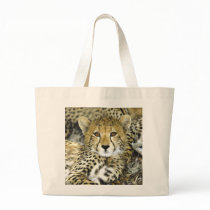 Cheetah Cub 2 Tote Bags
