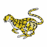 Cheetah Embroidered Hooded Sweatshirt