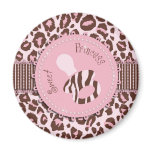 Cheetah Girl Magnet Pink B