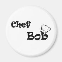 Chef Bob Fridge Magnets