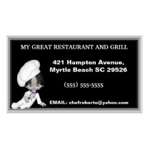 Chef Business Card