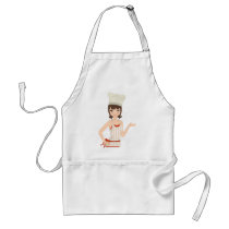 Chef bust aprons