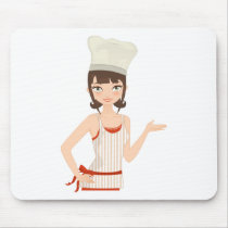 Chef bust mousepads