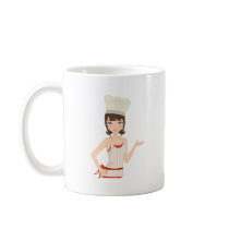 Chef bust mugs
