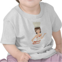 Chef bust t-shirts
