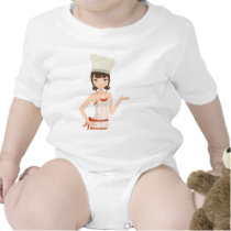Chef bust t-shirts