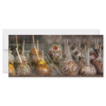 Chef - Caramel apples for sale rack cards