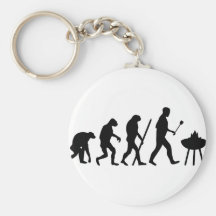 chef cook evolution bbq key chain