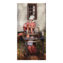 Chef - Coring Apples Personalised Photo Card
