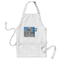 Chef Dad apron Dad's apron Blue Waves Driftwood