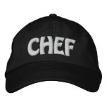 CHEF embroidered hats