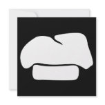 chef hat silhouettes invitations