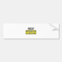 Chef .. I'm Kind of a Big Deal Bumper Sticker