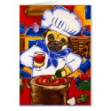 Chef Pug cards