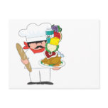 Chef Stack postcards