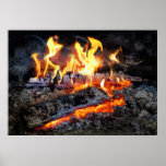Chef - Stove - The Yule log posters