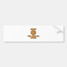 Chef .. Will Work for Cookies Bumper Stickers