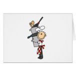 Chef with Pots and Pans Cards
