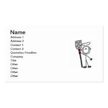Chef With Spatula Business Card Template