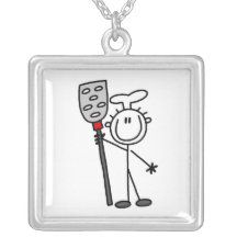 Chef With Spatula Necklace